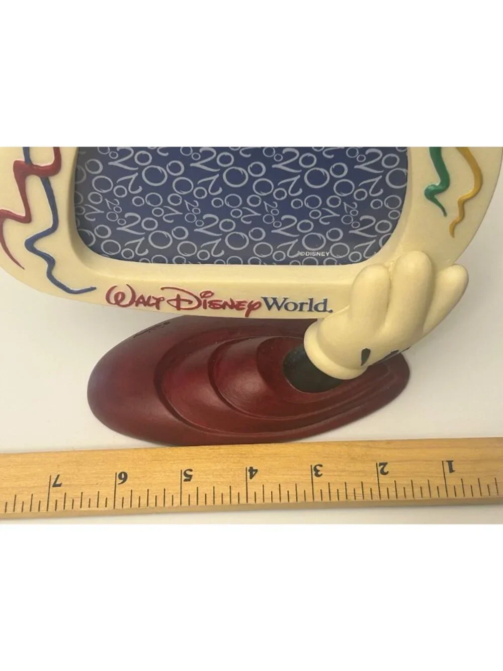 Walt Disney World 2000 Celebrate The Future Hand In Hand Picture Frame Mickey